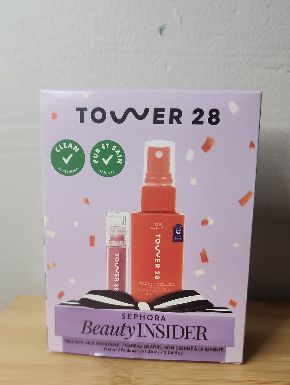 Tower 28 Pink Lip Tint & Orange SOS Spray Gift Set